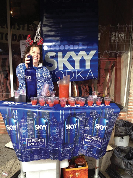 SKYY Vodka Featured During Annual Holiday 5K Charity Run