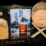 Woodford Reserve whiskey, available via Horizon Beverage Company, Fradin Division.
